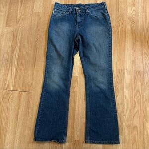 Carhartt women’s traditional fit 10 x 30 blue jeans work wear 5 pocket work wear